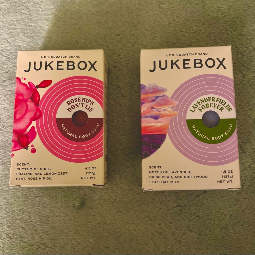 2 Jukebox Bar Soaps 🫧